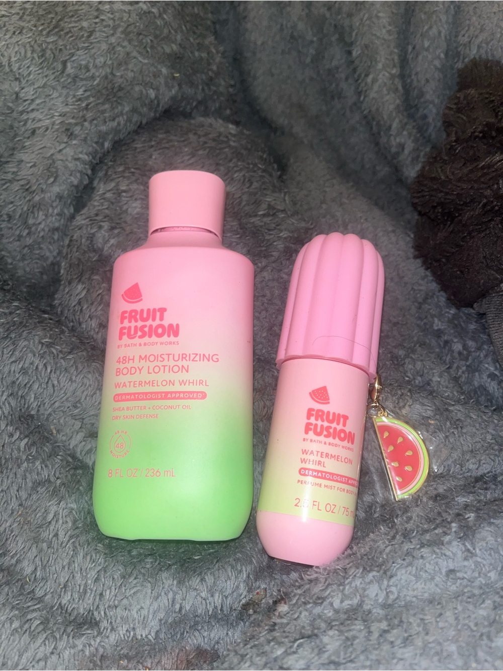 Bath and Body works fruit fusion lotion and spray brand new